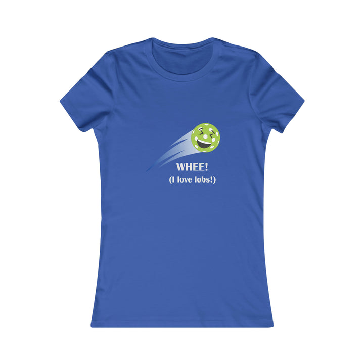 I Love Lobs! Women's Slim-Fit Premium Cotton T-Shirt - Great Pickleball Stuff