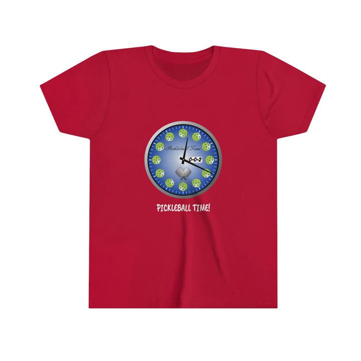 Pickleball Time Youth T-Shirt - Great Pickleball Stuff