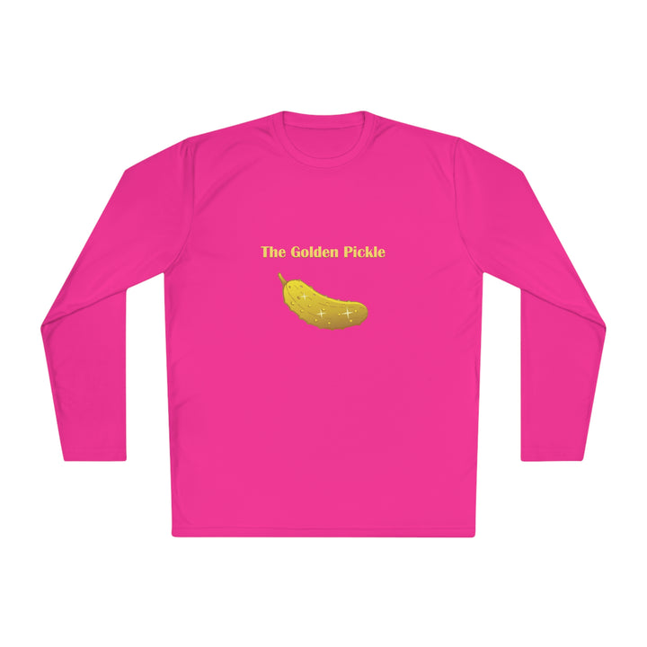 The Golden Pickle Unisex Moisture-Wicking Long Sleeve Tee - Great Pickleball Stuff