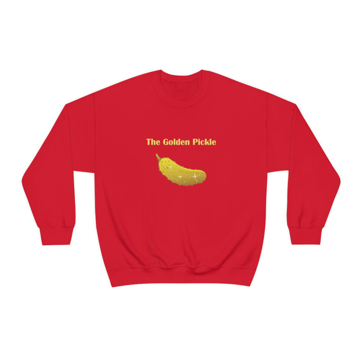 The Golden Pickle Unisex Crewneck Sweatshirt - Great Pickleball Stuff