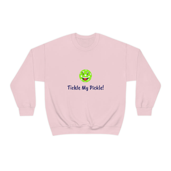 Tickle My Pickle Unisex Crewneck Sweatshirt - Great Pickleball Stuff