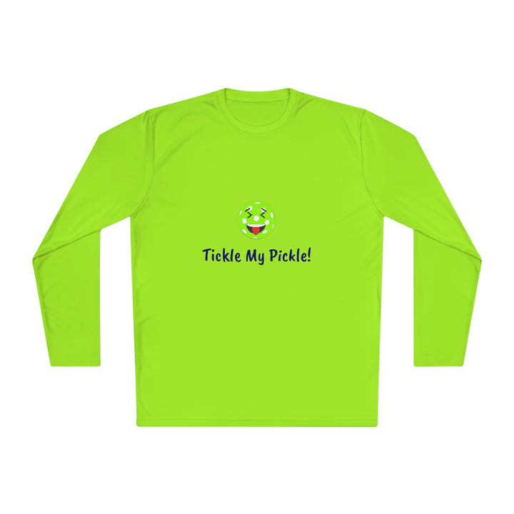 Tickle My Pickle Unisex Moisture-Wicking Long Sleeve Tee - Great Pickleball Stuff