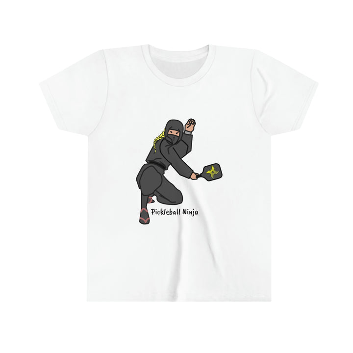 Pickleball Ninja-Female Youth T-Shirt - Great Pickleball Stuff