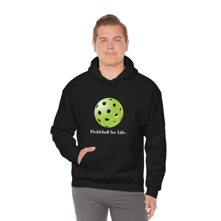 Pickleball for Life-Green Unisex Hoodie - Great Pickleball Stuff