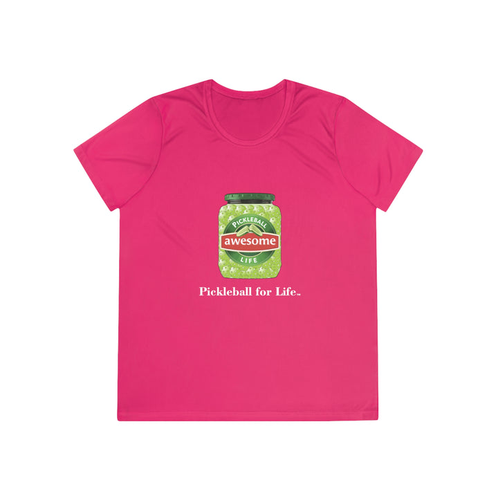 Awesome Pickles Women's Moisture-Wicking T-Shirt - Great Pickleball Stuff