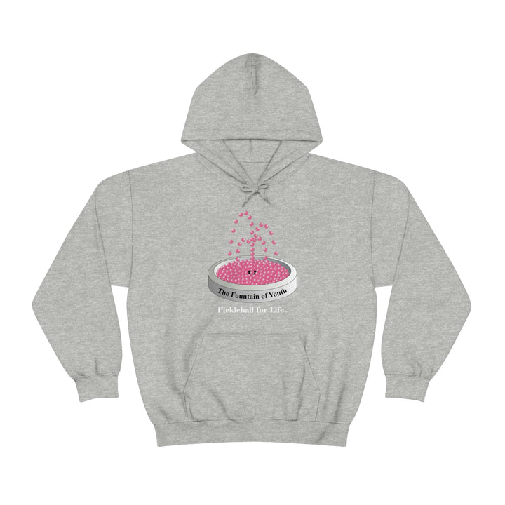 The Pickleball Fountain-Pink Unisex Hoodie - Great Pickleball Stuff