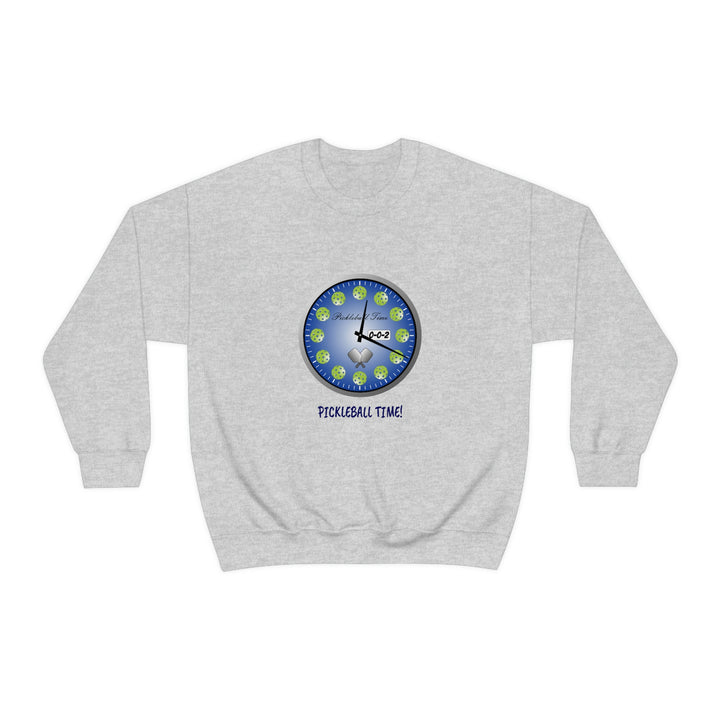 Pickleball Time Unisex Crewneck Sweatshirt - Great Pickleball Stuff