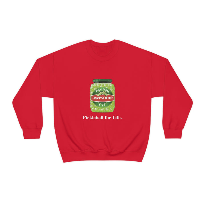 Awesome Pickles Unisex Crewneck Sweatshirt - Great Pickleball Stuff