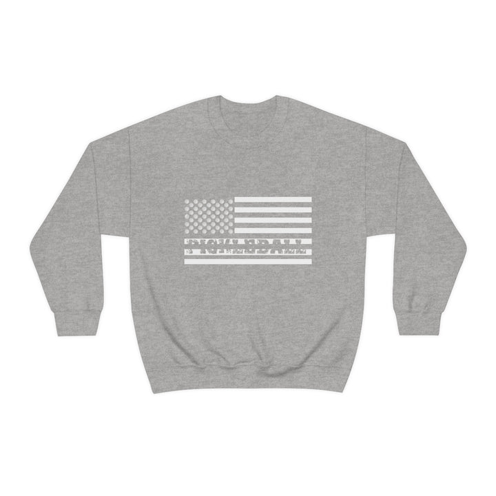 Pickleball Flag Transparent Unisex Crewneck Sweatshirt - Great Pickleball Stuff