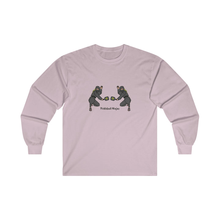 Pickleball Ninjas-Women's Doubles Ultra Cotton Long Sleeve Tee - Great Pickleball Stuff