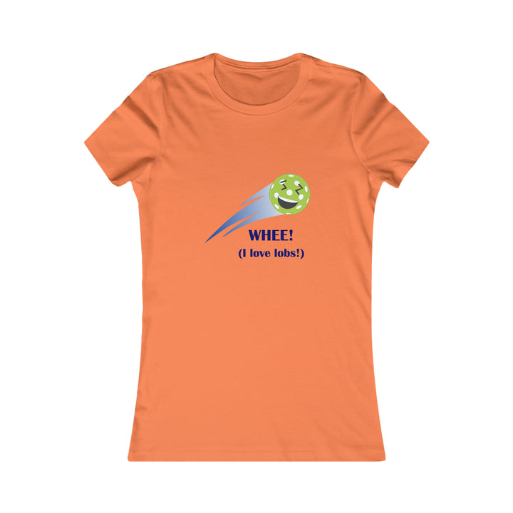 I Love Lobs! Women's Slim-Fit Premium Cotton T-Shirt - Great Pickleball Stuff