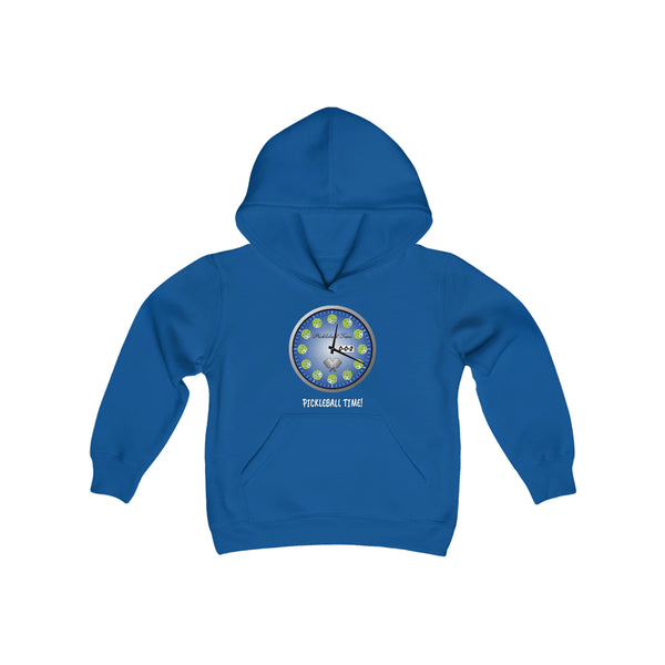 Pickleball Time Youth Hoodie - Great Pickleball Stuff