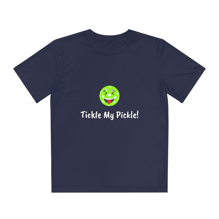 Tickle My Pickle Youth Moisture-Wicking T-Shirt - Great Pickleball Stuff