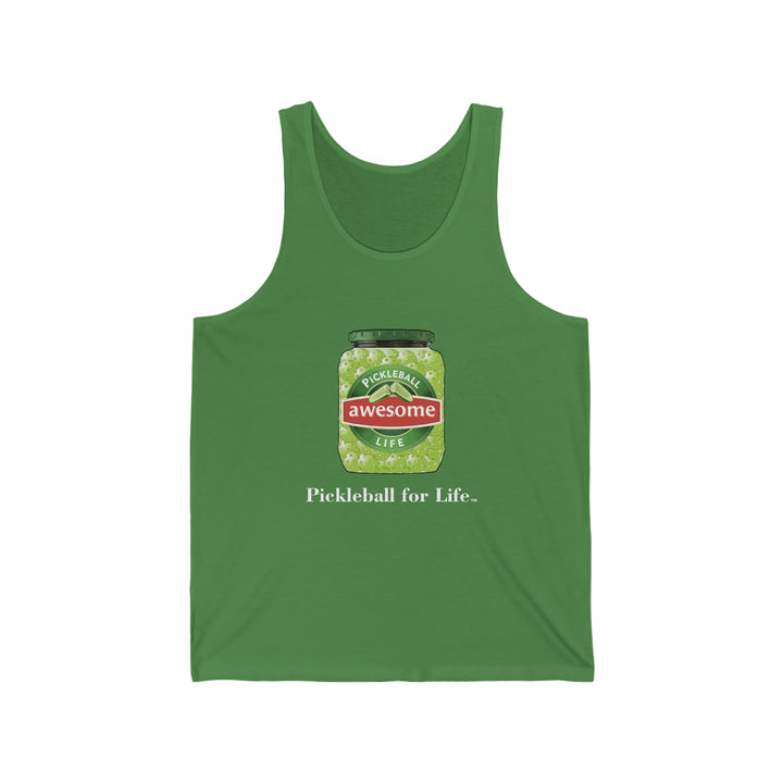 Awesome Pickles Unisex Cotton Tank - Great Pickleball Stuff