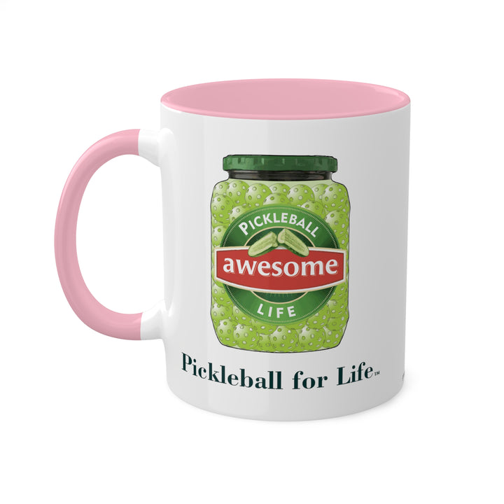 Awesome Pickles Coffee Mug-Great Pickleball Stuff