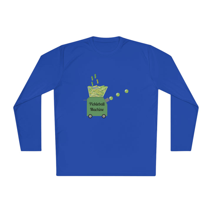 The Pickleball Machine Unisex Moisture-Wicking Long Sleeve Tee - Great Pickleball Stuff