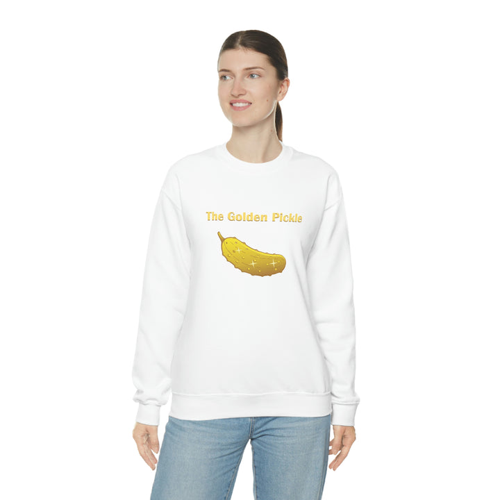 The Golden Pickle Unisex Crewneck Sweatshirt - Great Pickleball Stuff