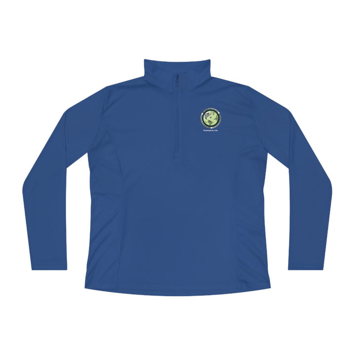 Eat Sleep Play Pickleball Women's Moisture-Wicking Quarter-Zip Pullover - Great Pickleball Stuff