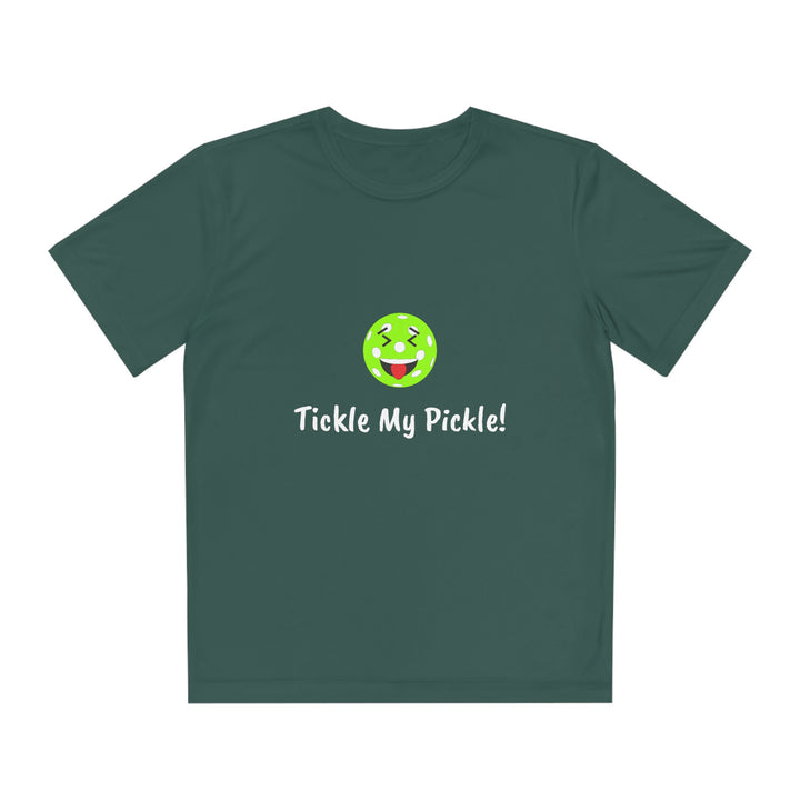 Tickle My Pickle Youth Moisture-Wicking T-Shirt - Great Pickleball Stuff