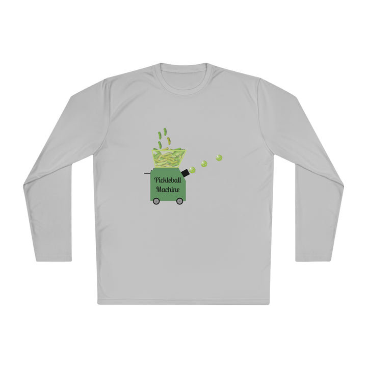 The Pickleball Machine Unisex Moisture-Wicking Long Sleeve Tee - Great Pickleball Stuff