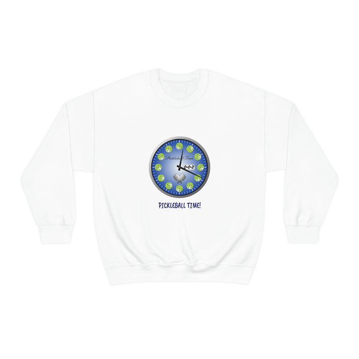 Pickleball Time Unisex Crewneck Sweatshirt - Great Pickleball Stuff