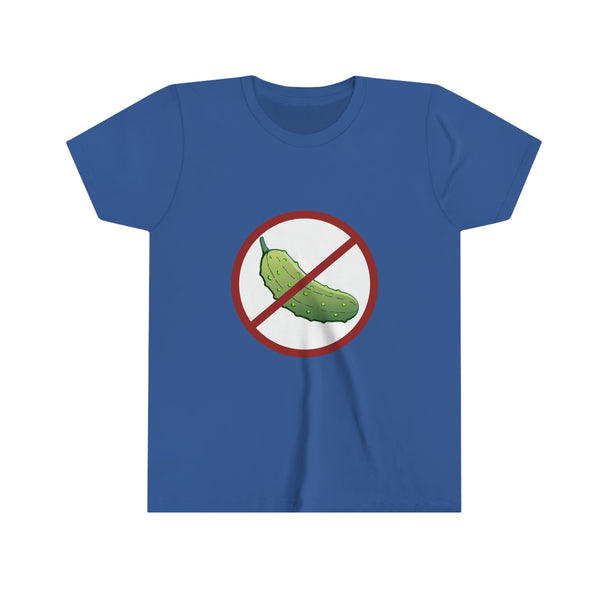 No Pickle! Youth T-Shirt - Great Pickleball Stuff