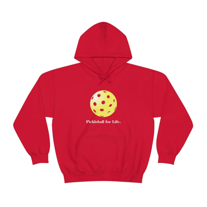 Pickleball for Life-Yellow Unisex Hoodie - Great Pickleball Stuff