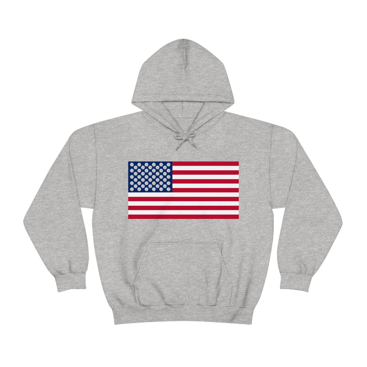 Pickleball Stars Flag Unisex Hoodie - Great Pickleball Stuff