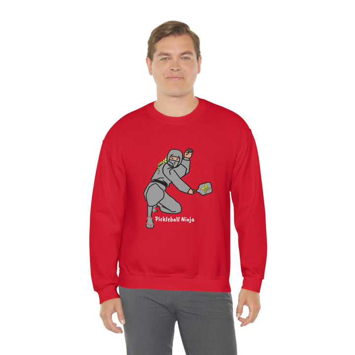 Pickleball Ninja-Female Unisex Crewneck Sweatshirt - Great Pickleball Stuff