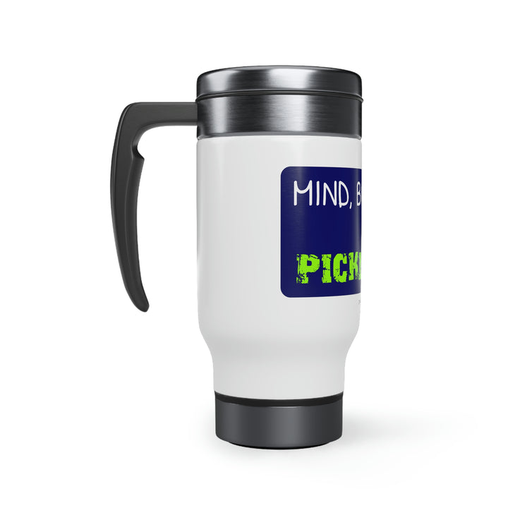 Mind, Body, Soul & Pickleball Travel Mug - Great Pickleball Stuff