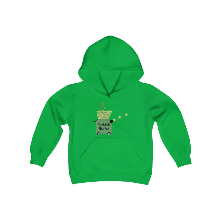 The Pickleball Machine Youth Hoodie - Great Pickleball Stuff