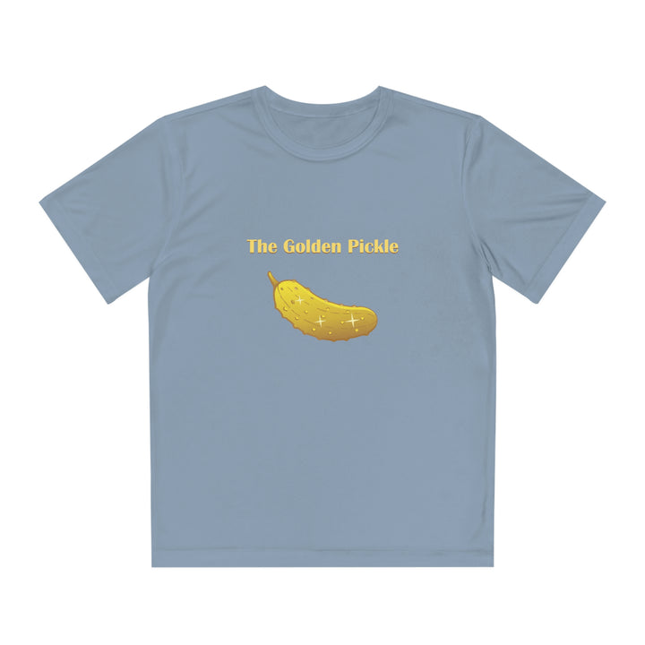 The Golden Pickle Youth Moisture-Wicking T-Shirt - Great Pickleball Stuff