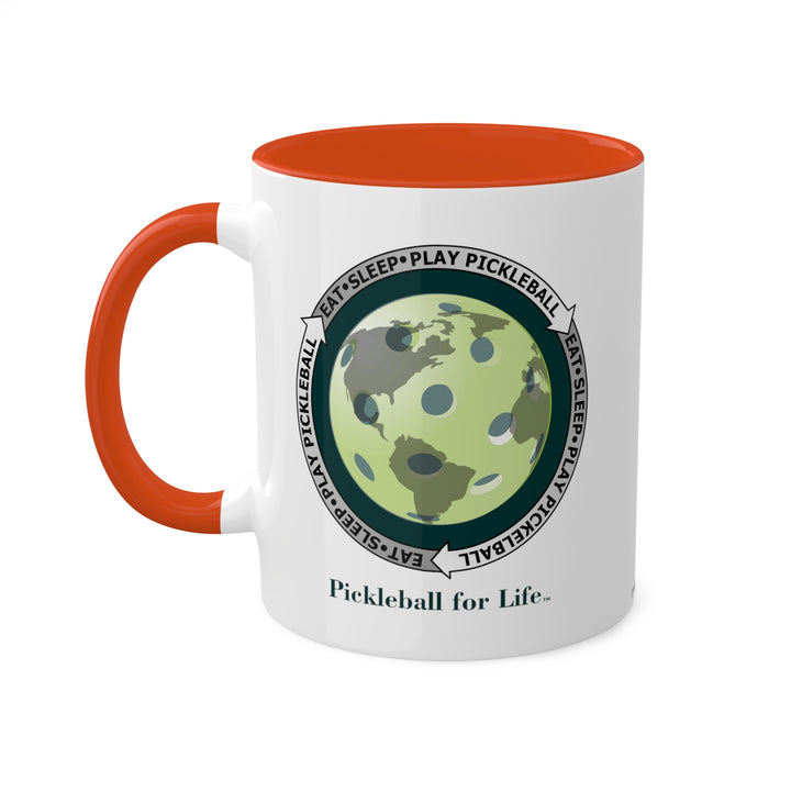 Eat Sleep Play Pickleball Coffee Mug-Great Pickleball Stuff