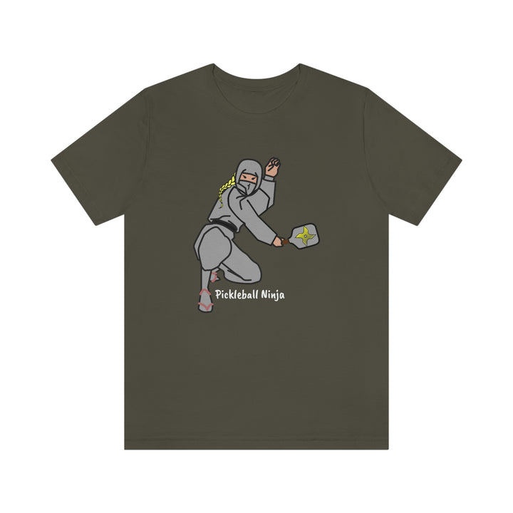 Pickleball Ninja-Female Unisex T-Shirt - Great Pickleball Stuff