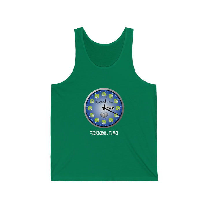 Pickleball Time Unisex Cotton Tank - Great Pickleball Stuff