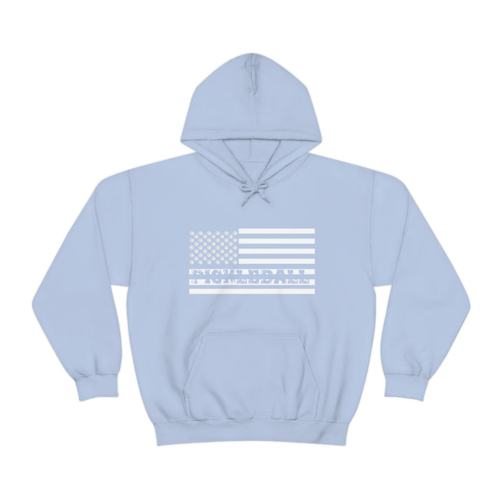 Pickleball Flag Transparent Unisex Hoodie - Great Pickleball Stuff