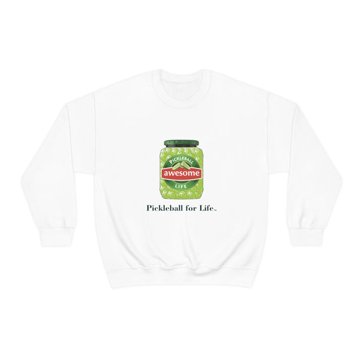 Awesome Pickles Unisex Crewneck Sweatshirt - Great Pickleball Stuff