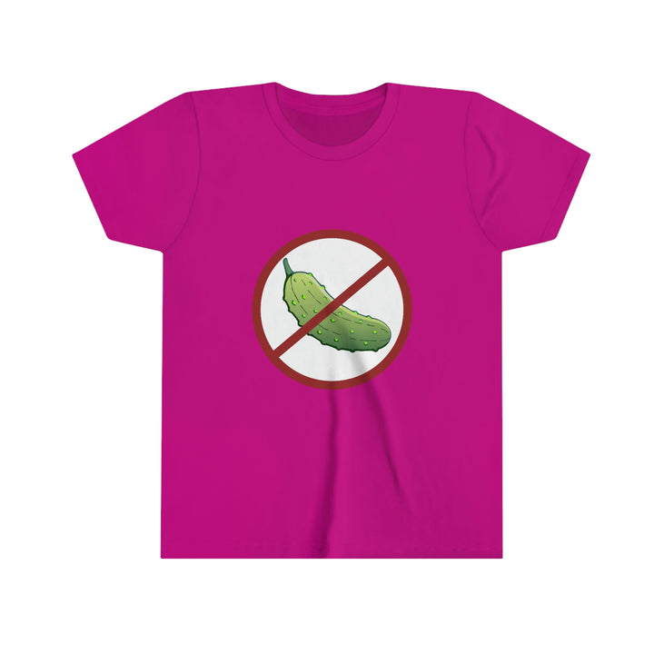 No Pickle! Youth T-Shirt - Great Pickleball Stuff