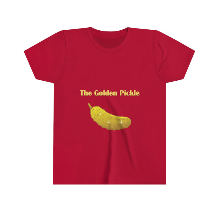 The Golden Pickle Youth T-Shirt - Great Pickleball Stuff