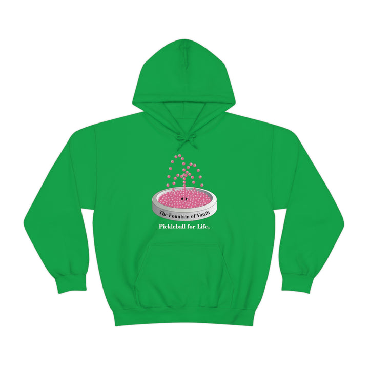 The Pickleball Fountain-Pink Unisex Hoodie - Great Pickleball Stuff