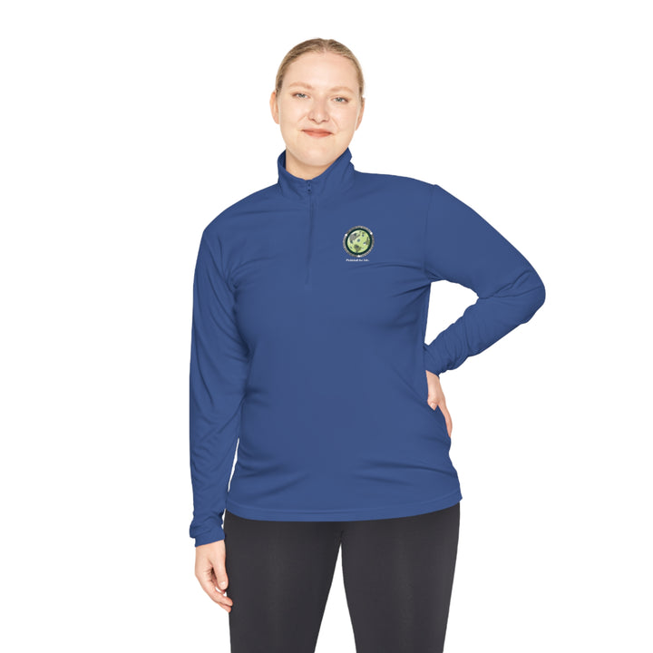 Eat Sleep Play Pickleball Unisex Moisture-Wicking Quarter-Zip Pullover - Great Pickleball Stuff