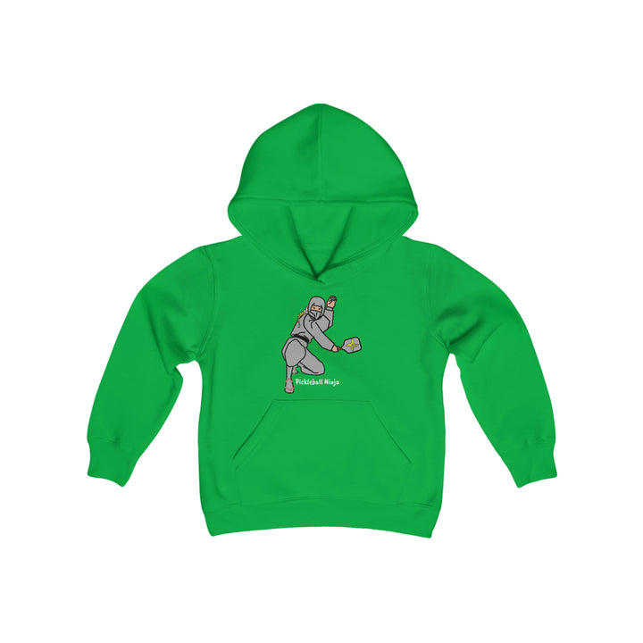 Pickleball Ninja-Female Youth Hoodie - Great Pickleball Stuff