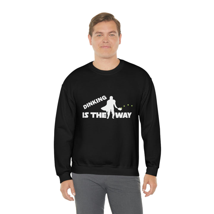 Dinking is the Way Unisex Crewneck Sweatshirt - Great Pickleball Stuff