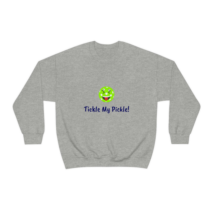 Tickle My Pickle Unisex Crewneck Sweatshirt - Great Pickleball Stuff