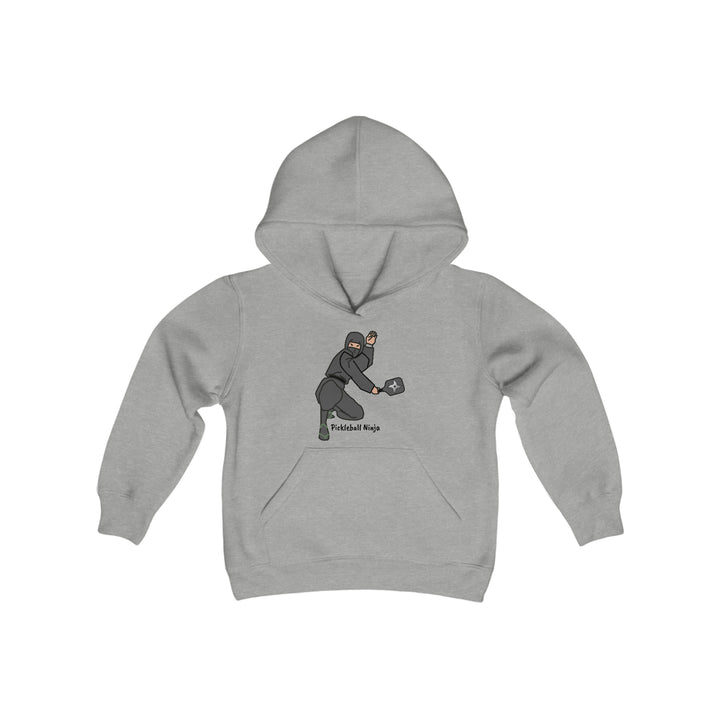 Pickleball Ninja-Male Youth Hoodie - Great Pickleball Stuff