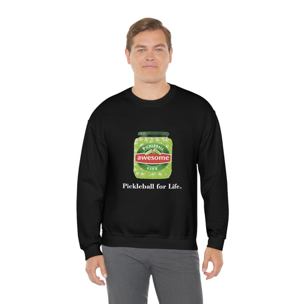 Awesome Pickles Unisex Crewneck Sweatshirt - Great Pickleball Stuff