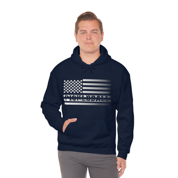 Pickleball Flag Transparent (Faded) Unisex Hoodie - Great Pickleball Stuff