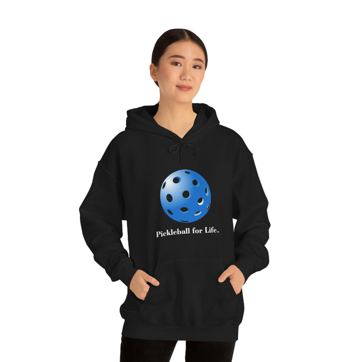 Pickleball for Life-Blue Unisex Hoodie - Great Pickleball Stuff