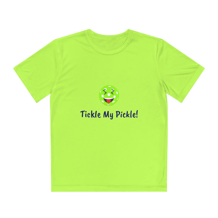 Tickle My Pickle Youth Moisture-Wicking T-Shirt - Great Pickleball Stuff