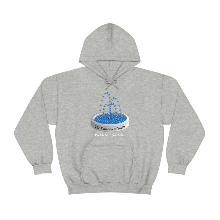 The Pickleball Fountain-Blue Unisex Hoodie - Great Pickleball Stuff